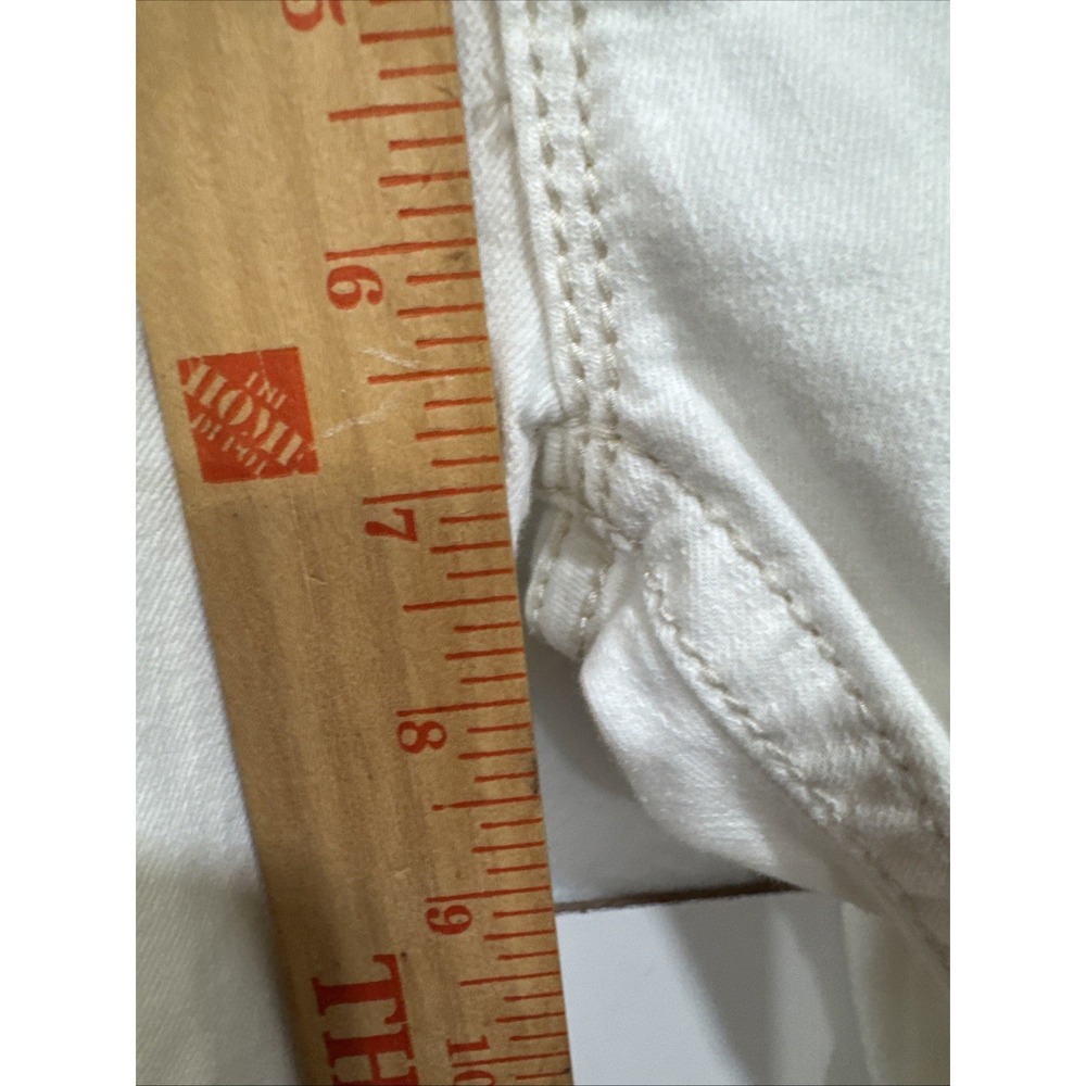 Miss Me ‎ JE8608SC white cropped embellished jeans size 26 - Picture 16 of 16